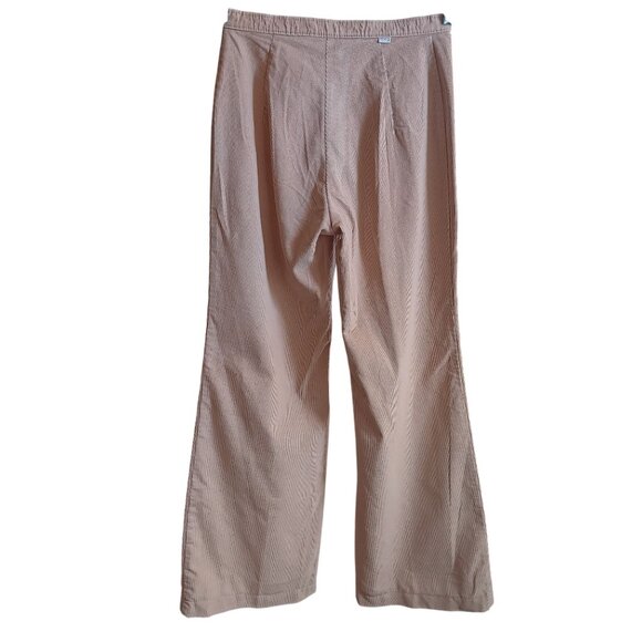 Sz 7 25x31 1970's Levis Vintage Corduroy Bellbottom Flare Jeans/Pants Beige - Picture 2 of 10